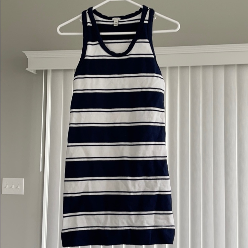 J crew stripe dress